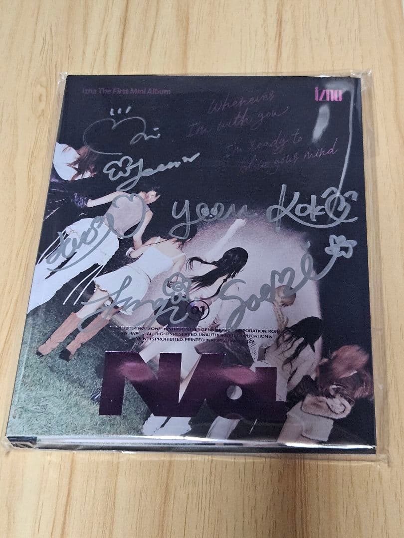 未開封】KCON 当選品 izna メンバー 直筆サイン入りCD 『N/a』 - メルカリ