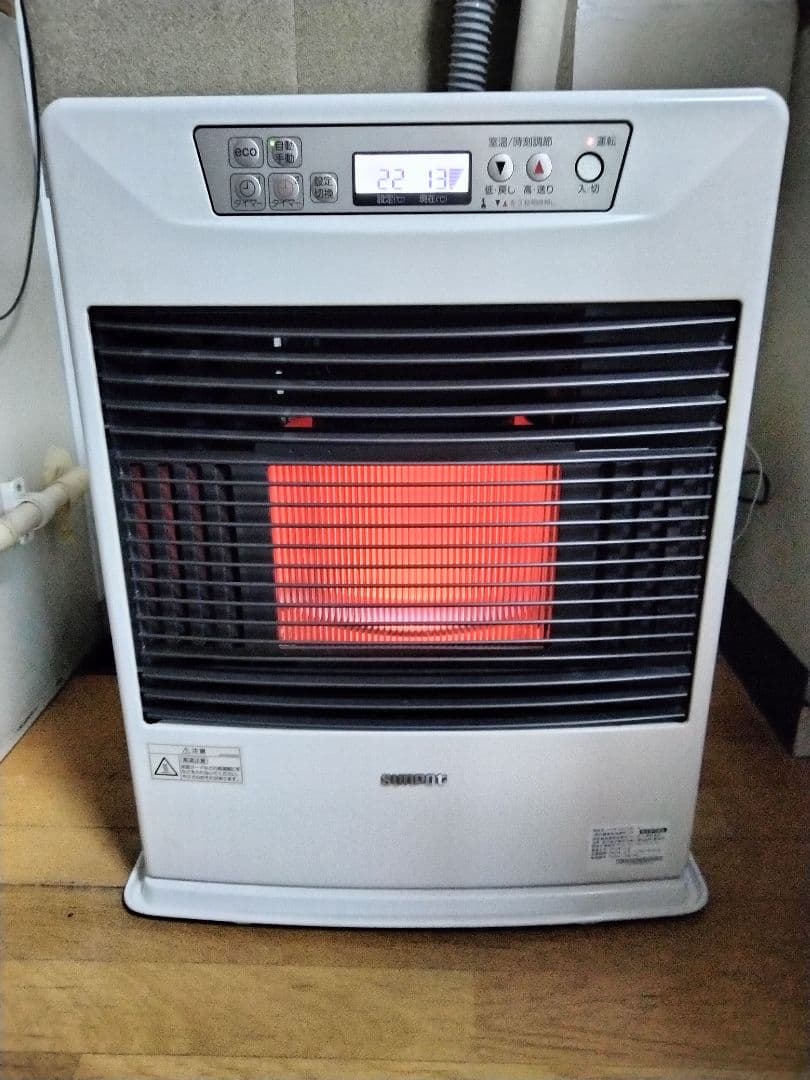 札幌発サンポットFF石油ストーブ！品番「FFR‐5510BL」2018年式中古品 札幌発サンポットFF石油ストーブ！品番「FFR‐5510BL」2018年式中古品