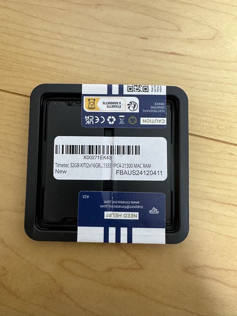 メモリー TIMETEC Mac Ram 32GB