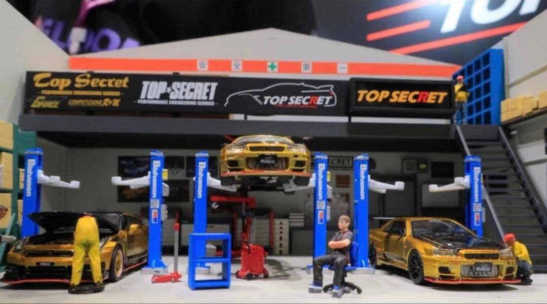 T*a様 オートサロン TOP SECRET ジオラマ1:64 トップシークレッ - メルカリ