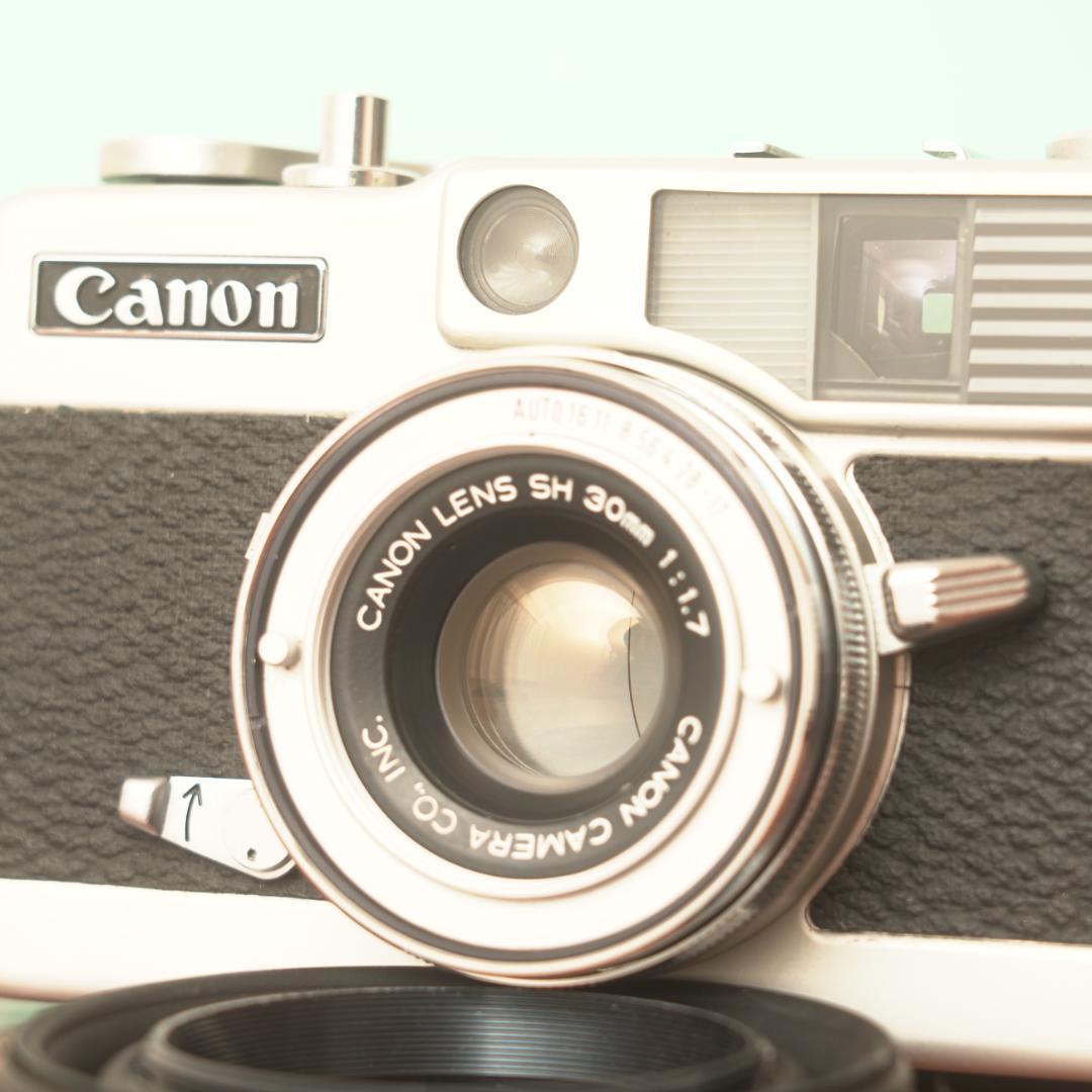 完動品◎Canon demi EE17 コンパクト フィルムカメラ 750