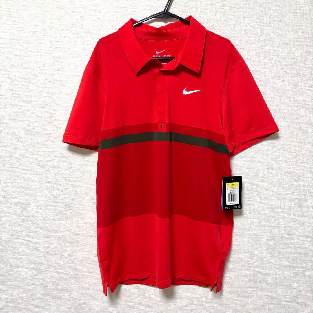 未使用品ナイキ テニスウェア ポロシャツ フェデラー 全豪オープン