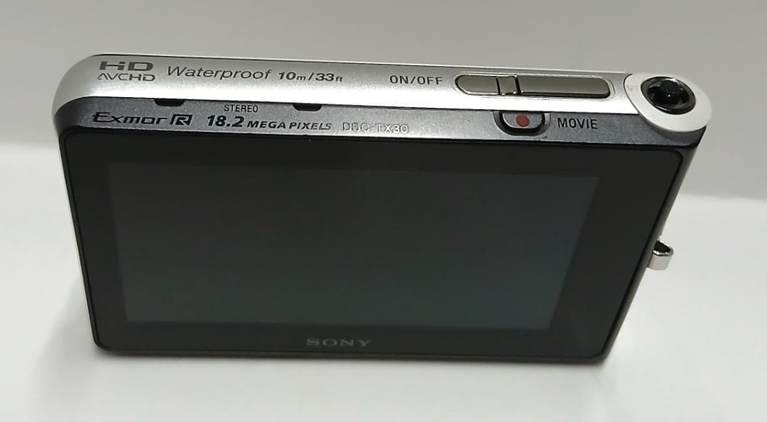 SONY DSC-TX30 デジタルスチルカメラ　Cyber-shot　シルバー