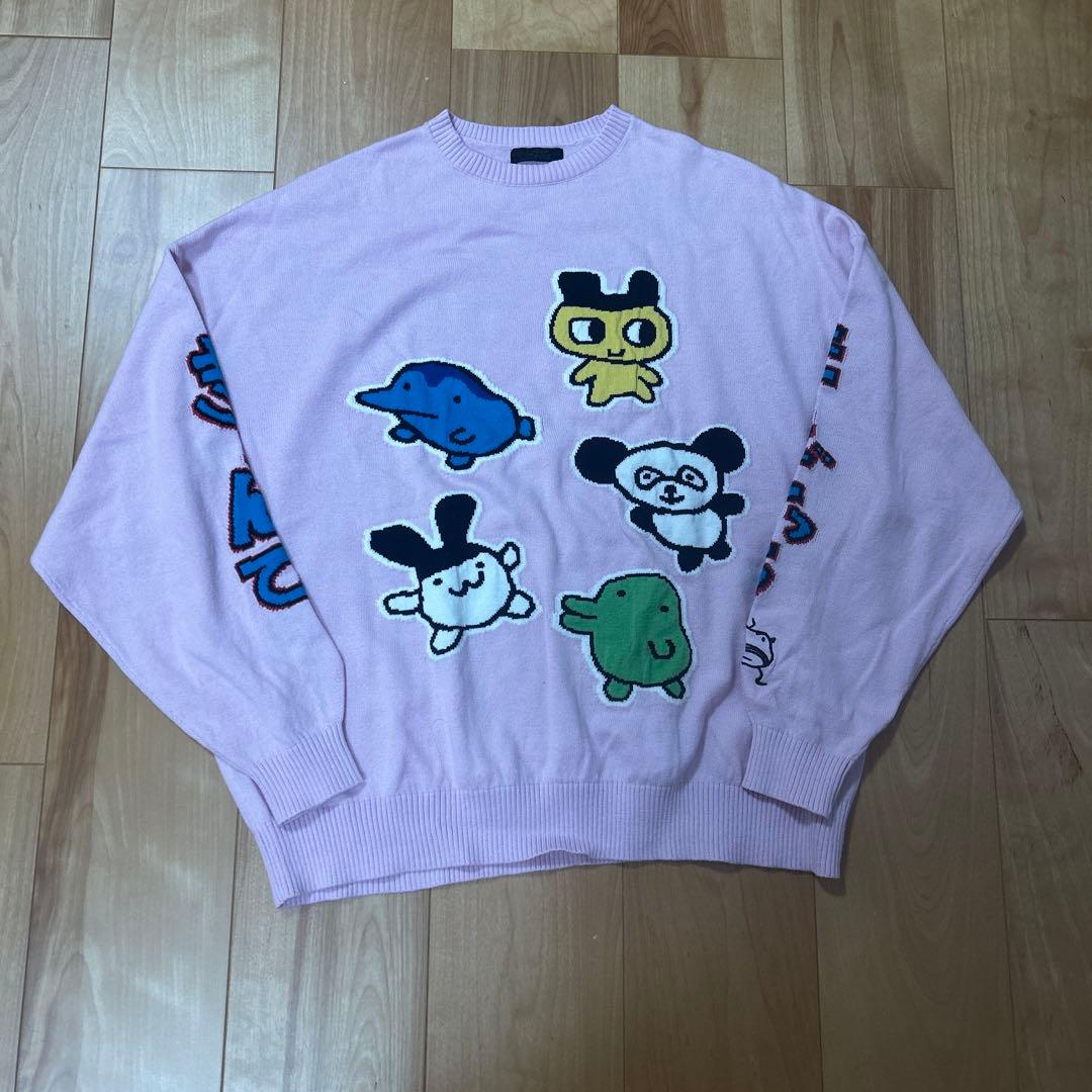 さ*︎様 たまごっち×CANDY STRIPPER たまごっちときゃんでぃ ニッ たまごっち×CANDY STRIPPER】たまごっちときゃんでぃ KNIT