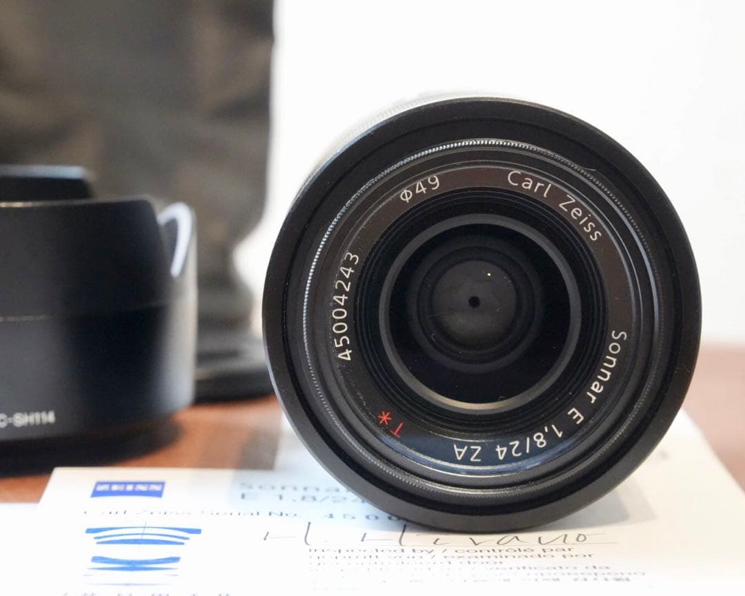 T*e様 神レンズ！SONY SonnarT＊E24mm F1.8ZA SEL2