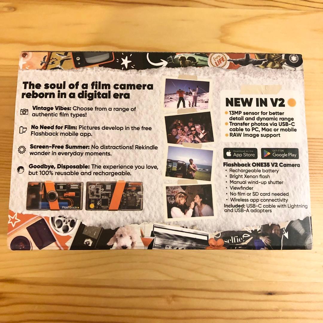 【未開封】Flashback One35 V2 オレンジ/クリア 海外正規品