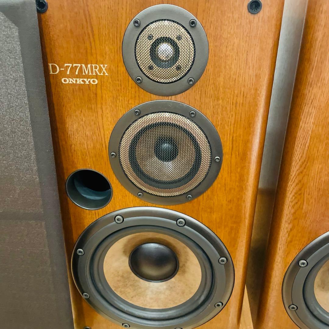 ② ONKYO ロングセラー 大型3wayスピーカー D-77MRX (L)