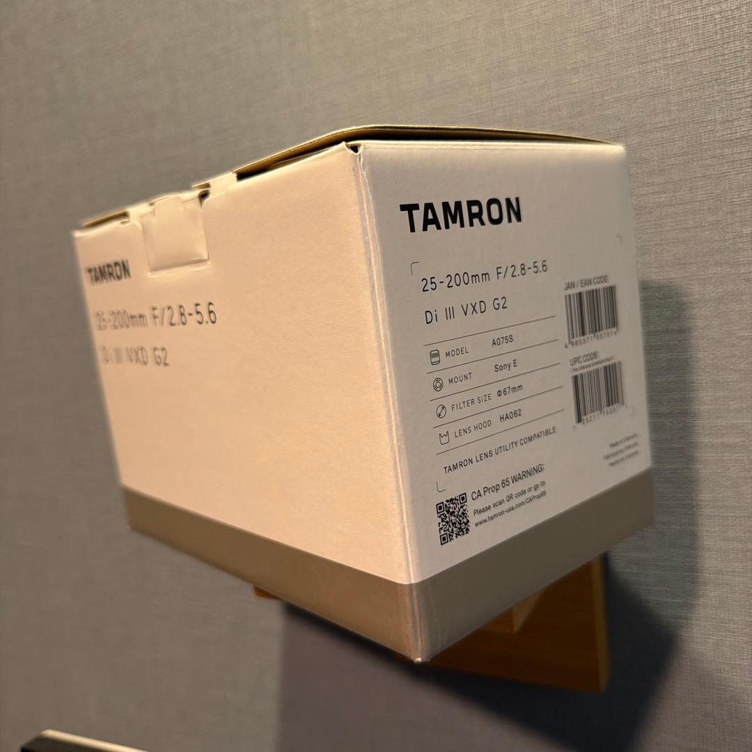 新品　TAMRON 25-200mm F/2.8-5.6 SONY