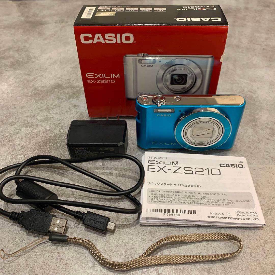 CASIO EXILIM EX-ZS210 青