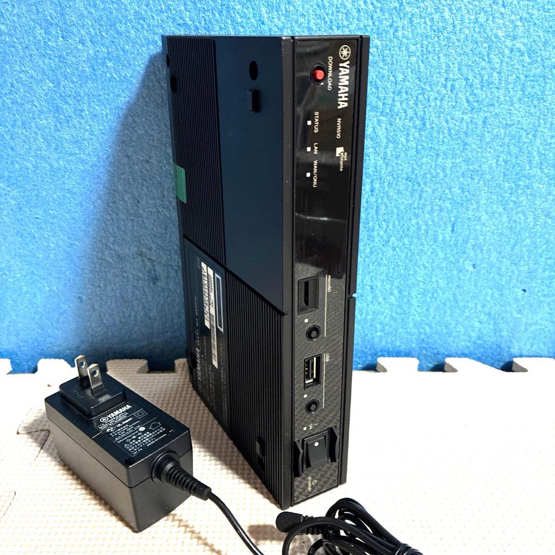 中古動作品YAMAHA ヤマハNVR510 VPNルーター　#4