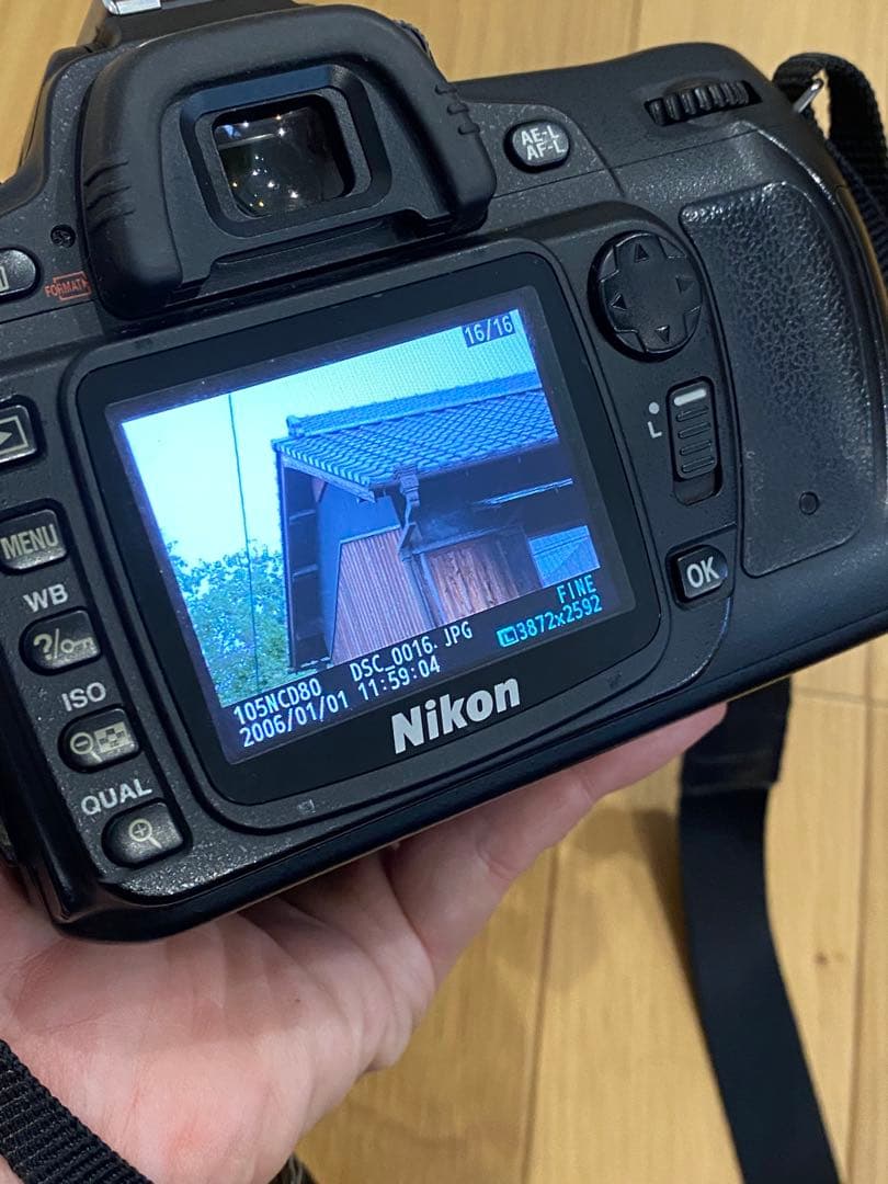 N*I様 Nikon D￼80 CCD デジタル一眼 AFニッコール　28-85