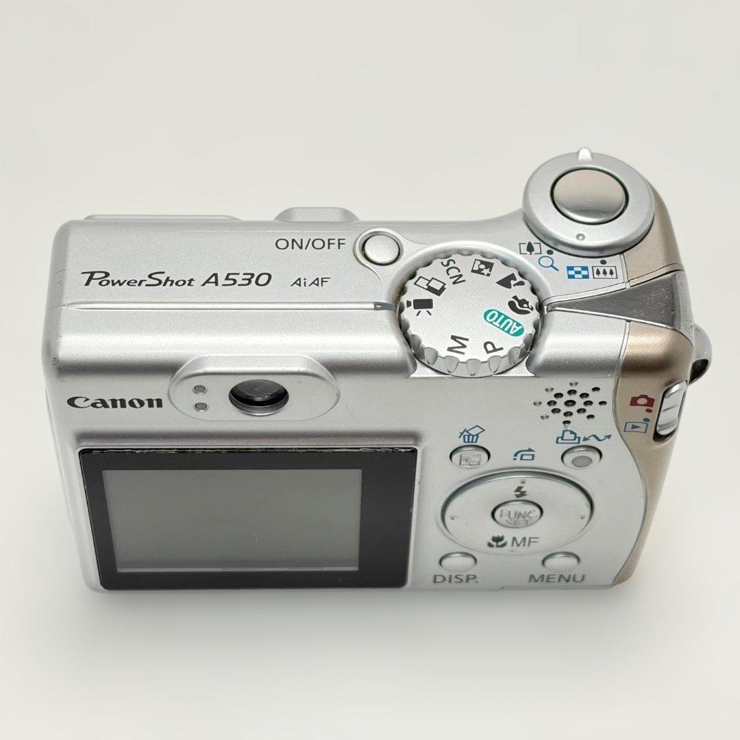 Canon PowerShot A530 動作確認済み 新品電池付 送料無料