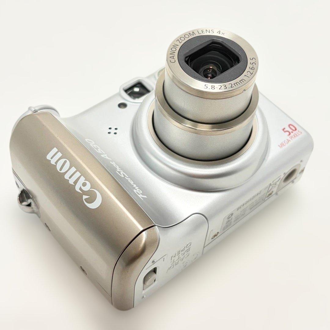 Canon PowerShot A530 動作確認済み 新品電池付 送料無料