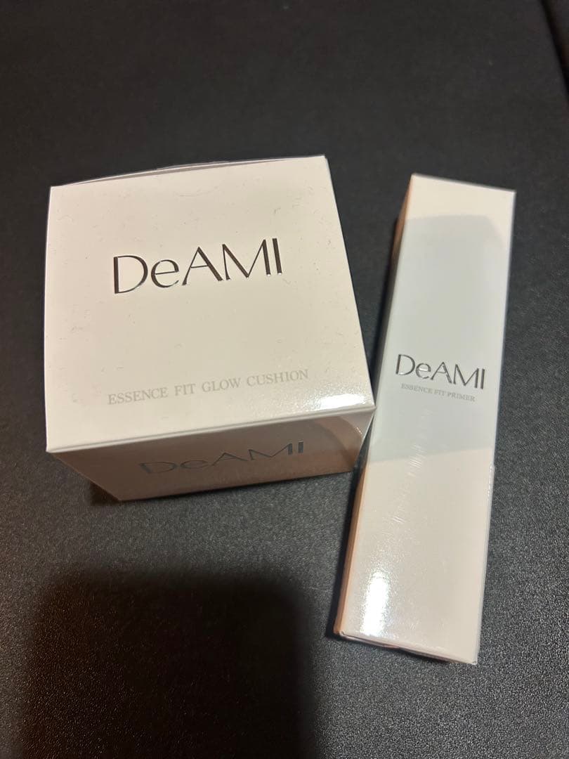 DeAMI エッセンス フィット グロウ クッション ➕ フィットプライマー Deami (ディアミー)エッセンス フィット プライマー+エッセンス