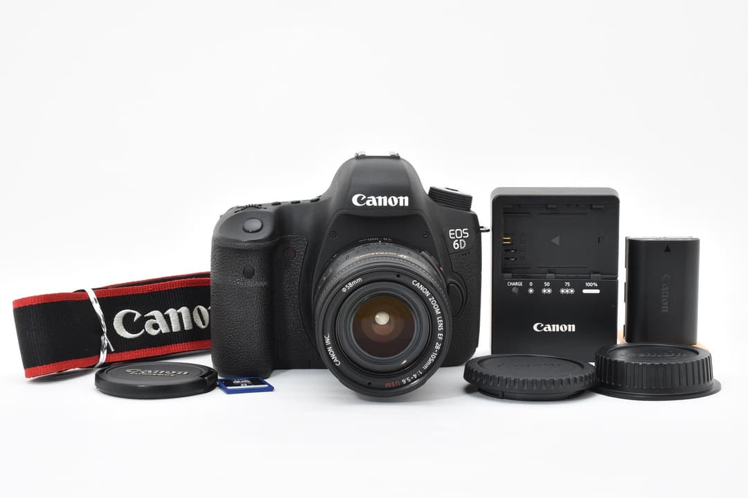 美品 Canon EOS 6D 標準～中望遠レンズ #9435