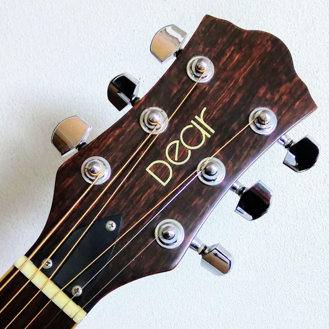 DEAR DAC-480E エレアコギター 新品弦（DADDARIO）に交換済み - メルカリ