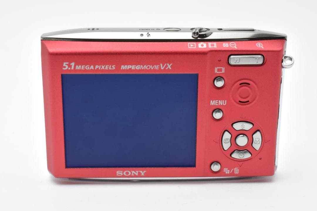 【お値下げ歓迎・美品】SONY Cyber-shot DSC-T5 レッド