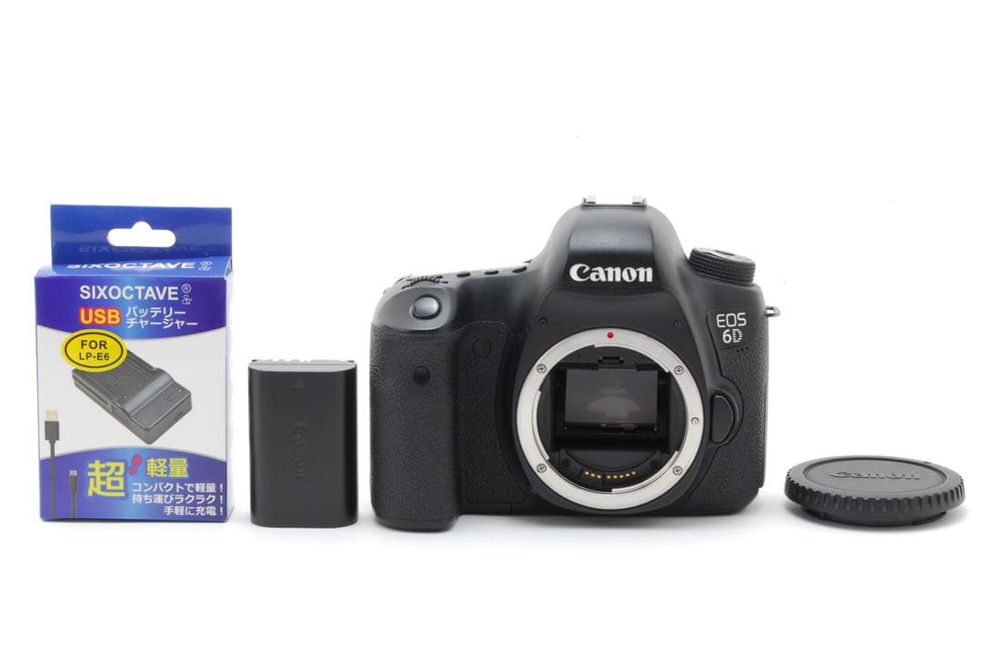 美品✨キャノン Canon EOS 6D ボディ❤️フルサイズセンサー搭載！
