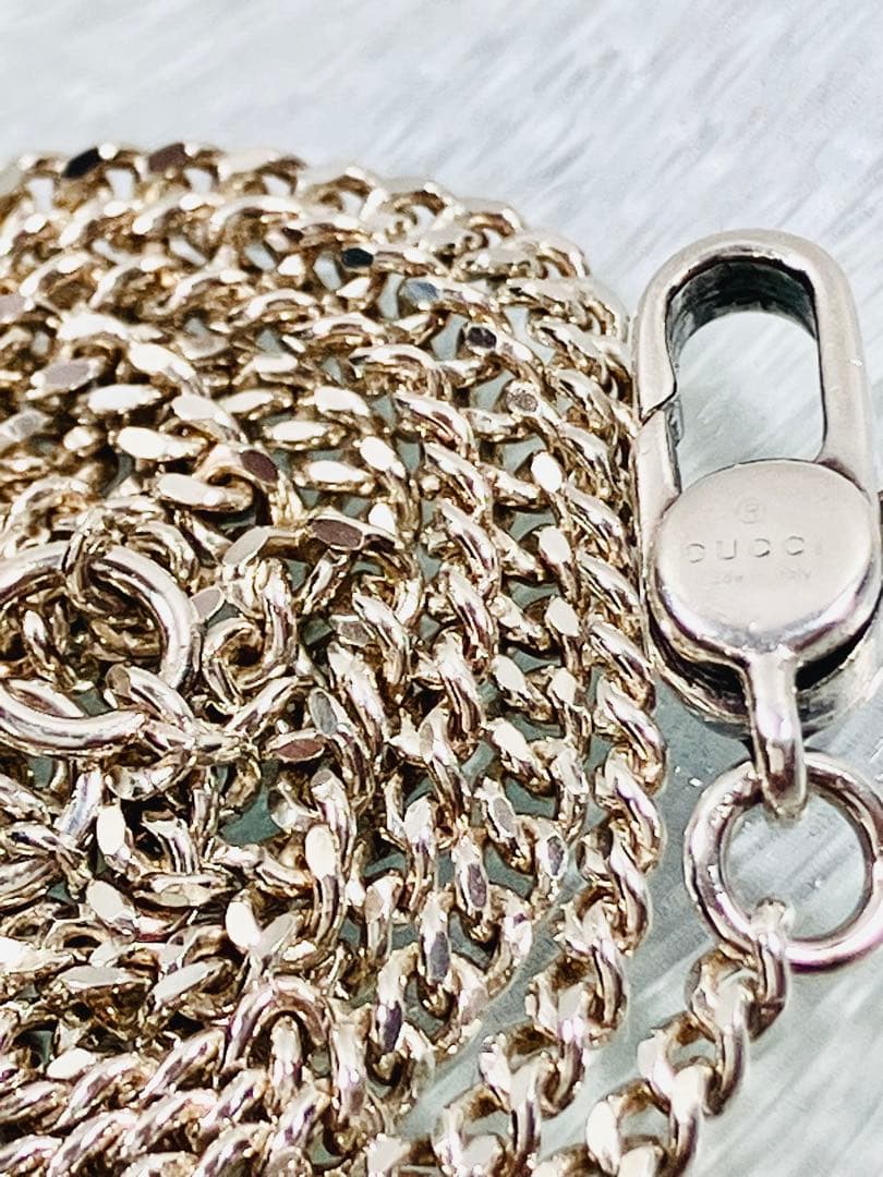 超美品】GUCCI 喜平チェーン ネックレス 男女兼用 SV925 2ミリ - メルカリ