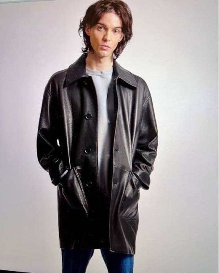 新品希少AURALEEオーラリーESTNATION別注レザーコートジャケット