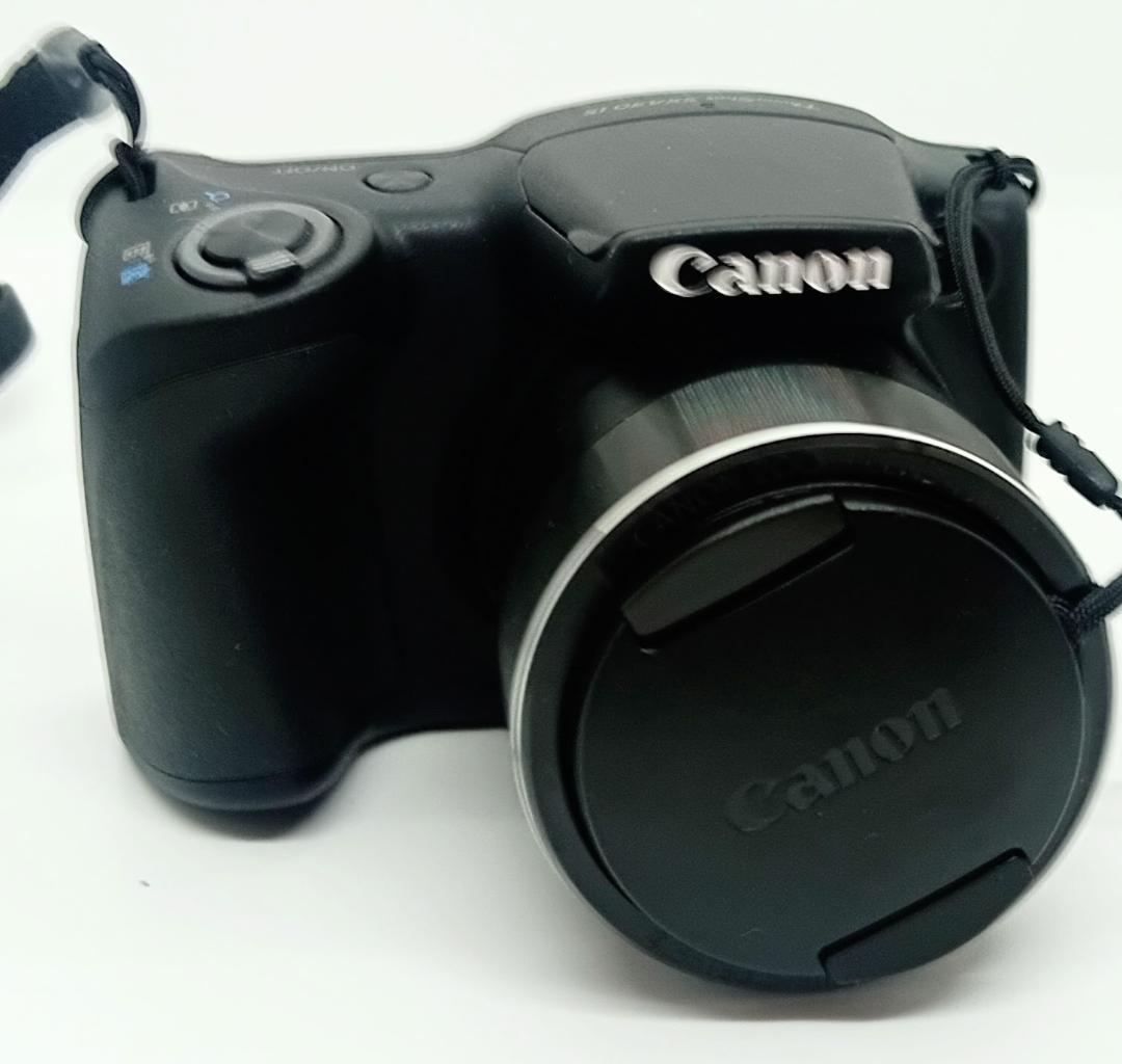 Canon PowerShot SX430 Is 20MP 黒デジカメ充電器付き
