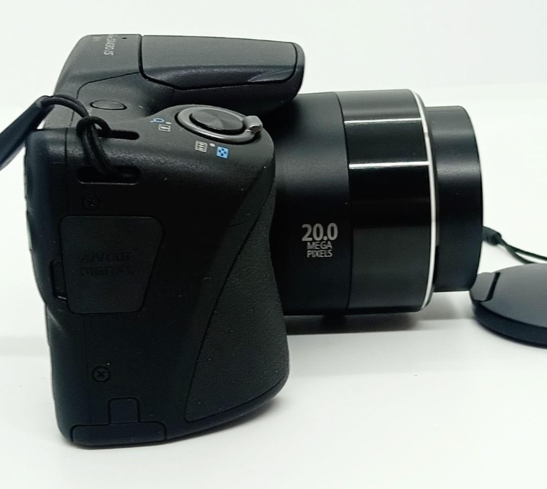 Canon PowerShot SX430 Is 20MP 黒デジカメ充電器付き