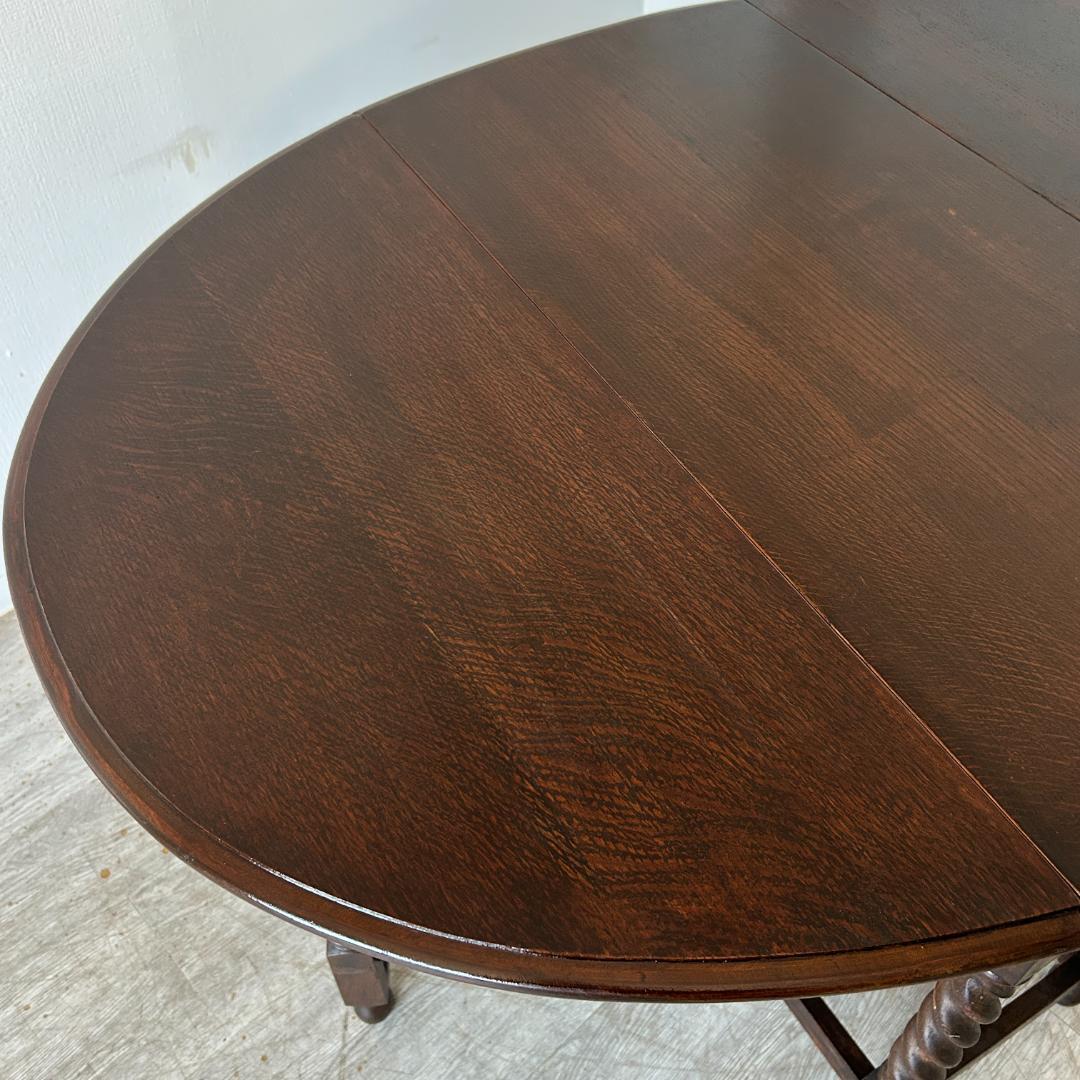 イギリス アンティーク家具 ゲートレッグテーブル 1930年頃 888Aの通販
