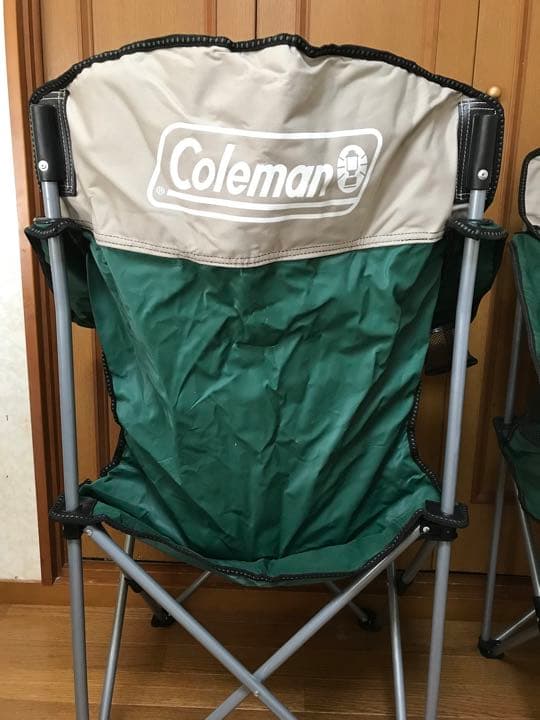 美品 ランドクルーザープラド 非売品 チェア2セット コールマン - メルカリ