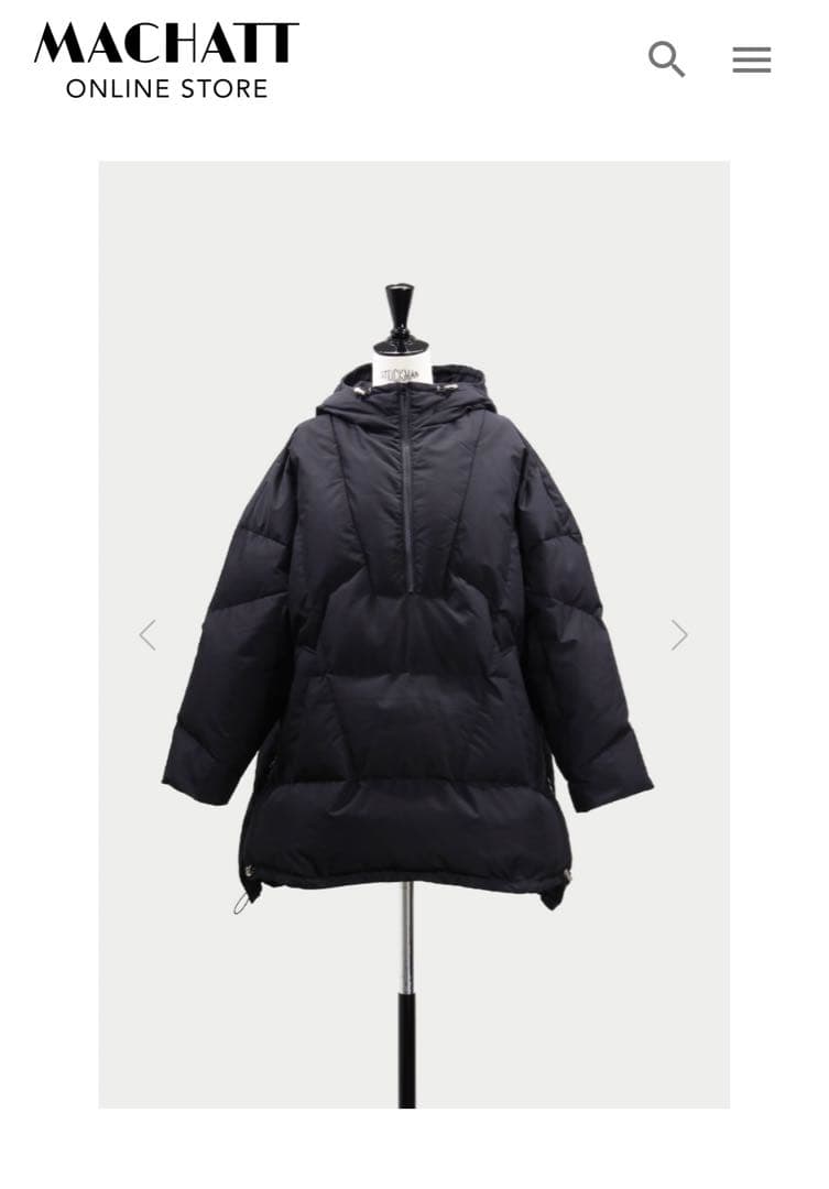マチャット machatt アノラックダウンコート - メルカリ