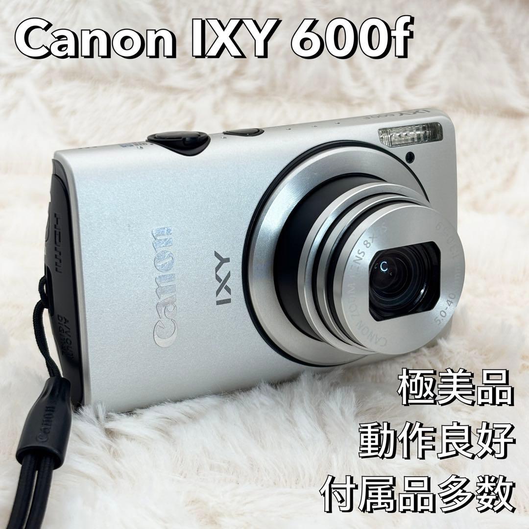極美品 Canon IXY 600f シルバー 動作良好