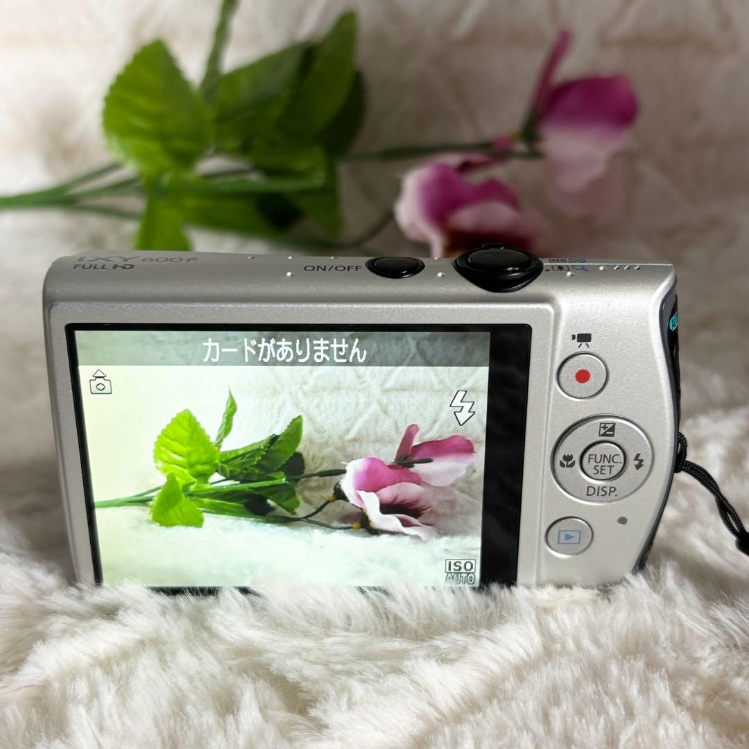 極美品 Canon IXY 600f シルバー 動作良好