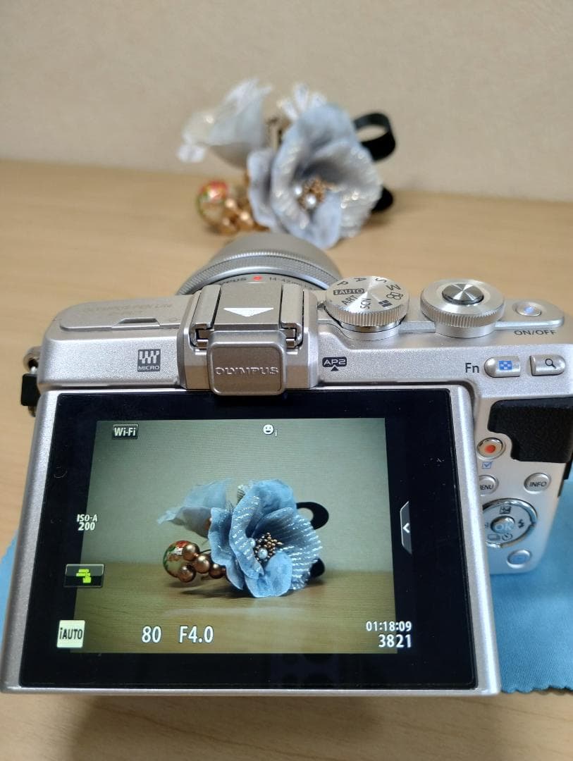 ✨自撮り✨ Wi-Fi OLYMPUS PEN Lite E-PL7 シルバー