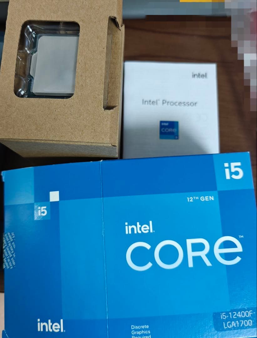 Core i5-12400F CPU　マザーボード　2点セット