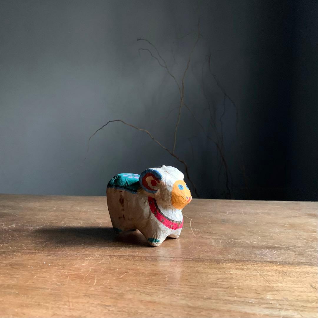 張子の羊 郷土玩具 郷土人形 民芸 古民芸 古道具 張子 アンティーク