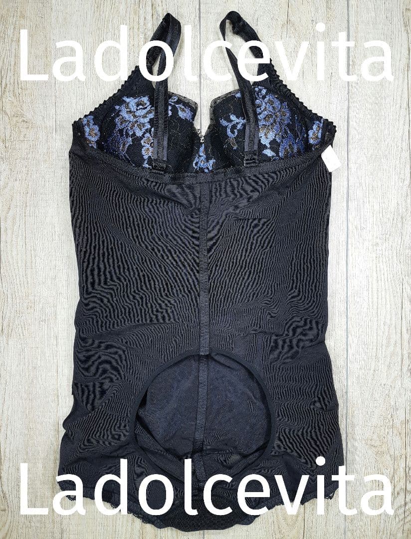 美品 マルコ デコルテ リュミエス ボディスーツ B75 L/イデラ/397