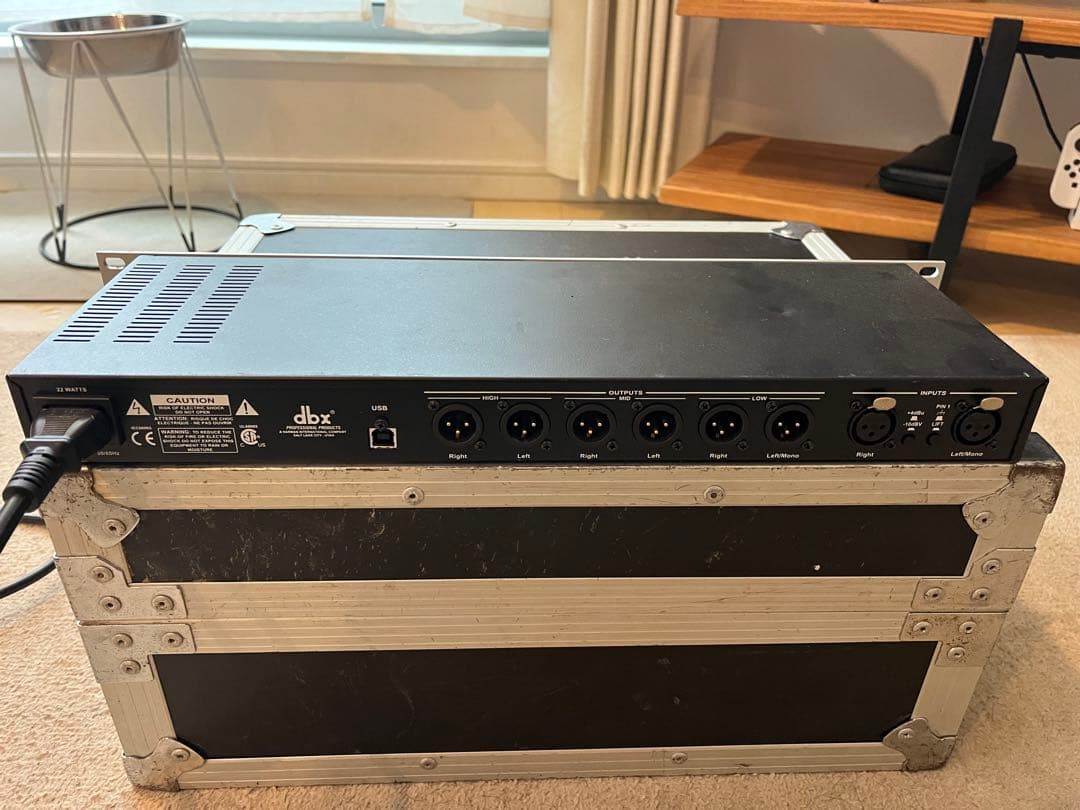 DBX Dack PA+ マルチプロセッサー中古品　1Uラックおまけ付