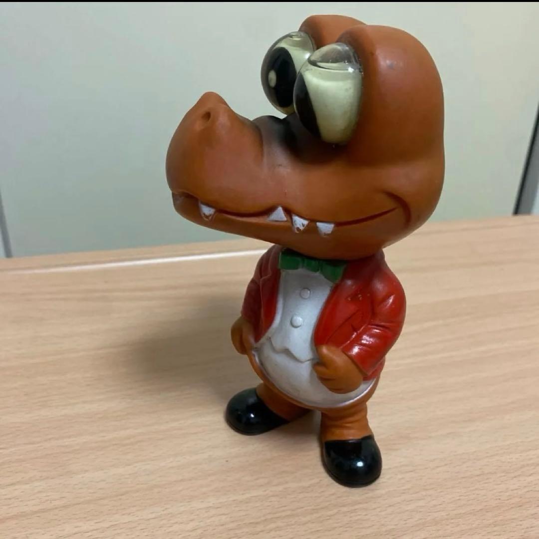 超希少！昭和レトロ ソフビ 丸石製薬 ソセゴン ワニ ソフビ 非売品