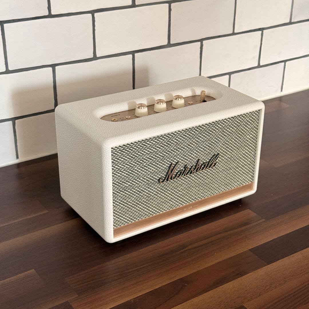 Marshall ActonⅡ Acton2 ホワイト スピーカー