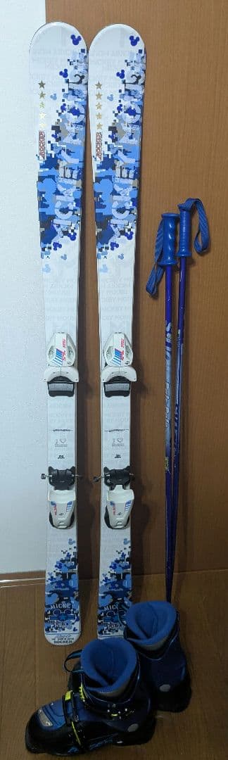 ジュニアスキーセット　板　138センチ　ブーツ　24〜24.5センチ cd106634.jpg
