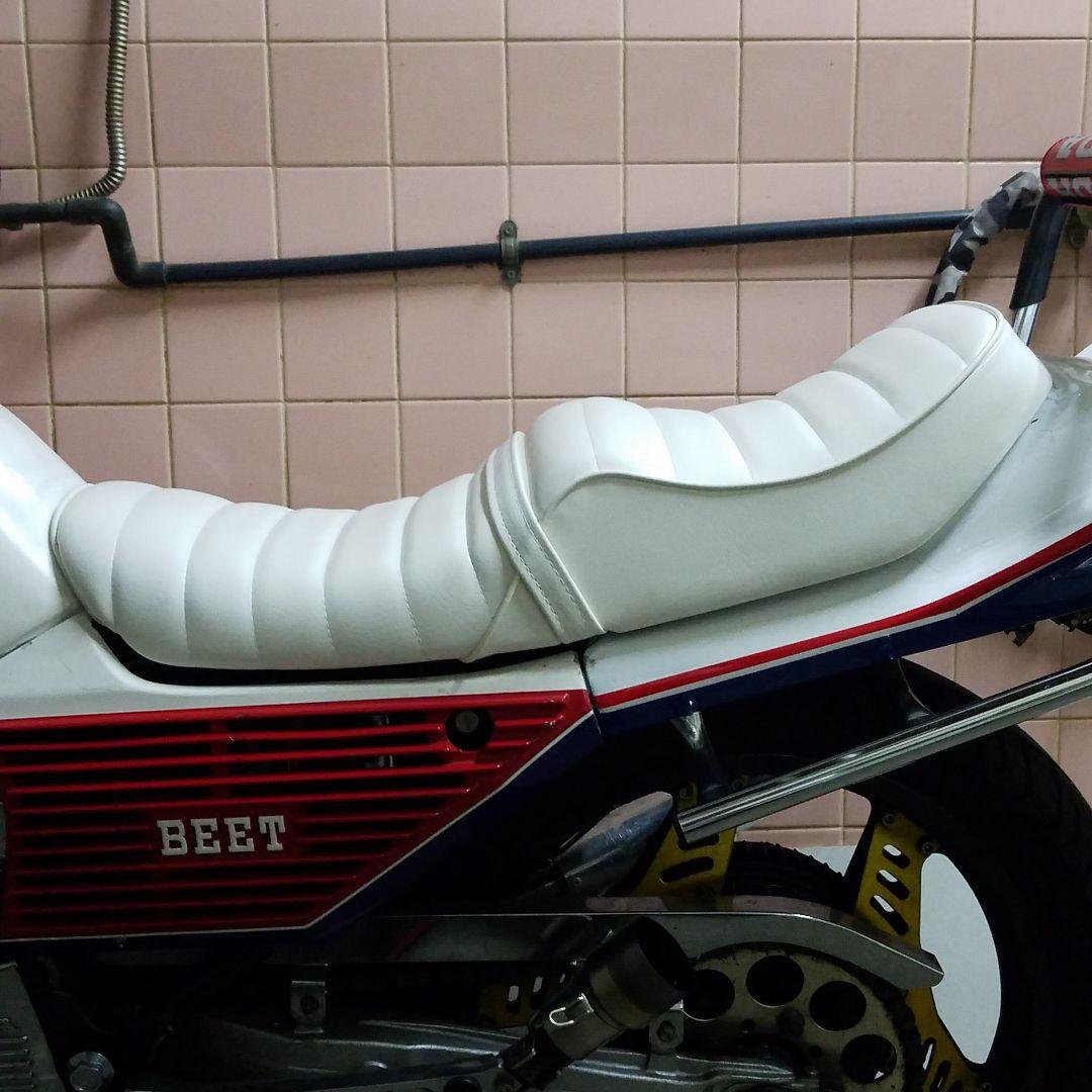 美品 タックロールシート 白 ホワイト CBX CBX400F シート 外装 - メルカリ