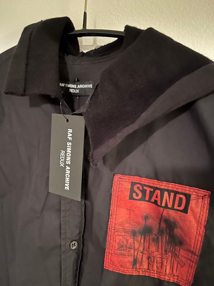 ラフシモンズ archive テロ期 02ss ノースリーブシャツパーカー 新品