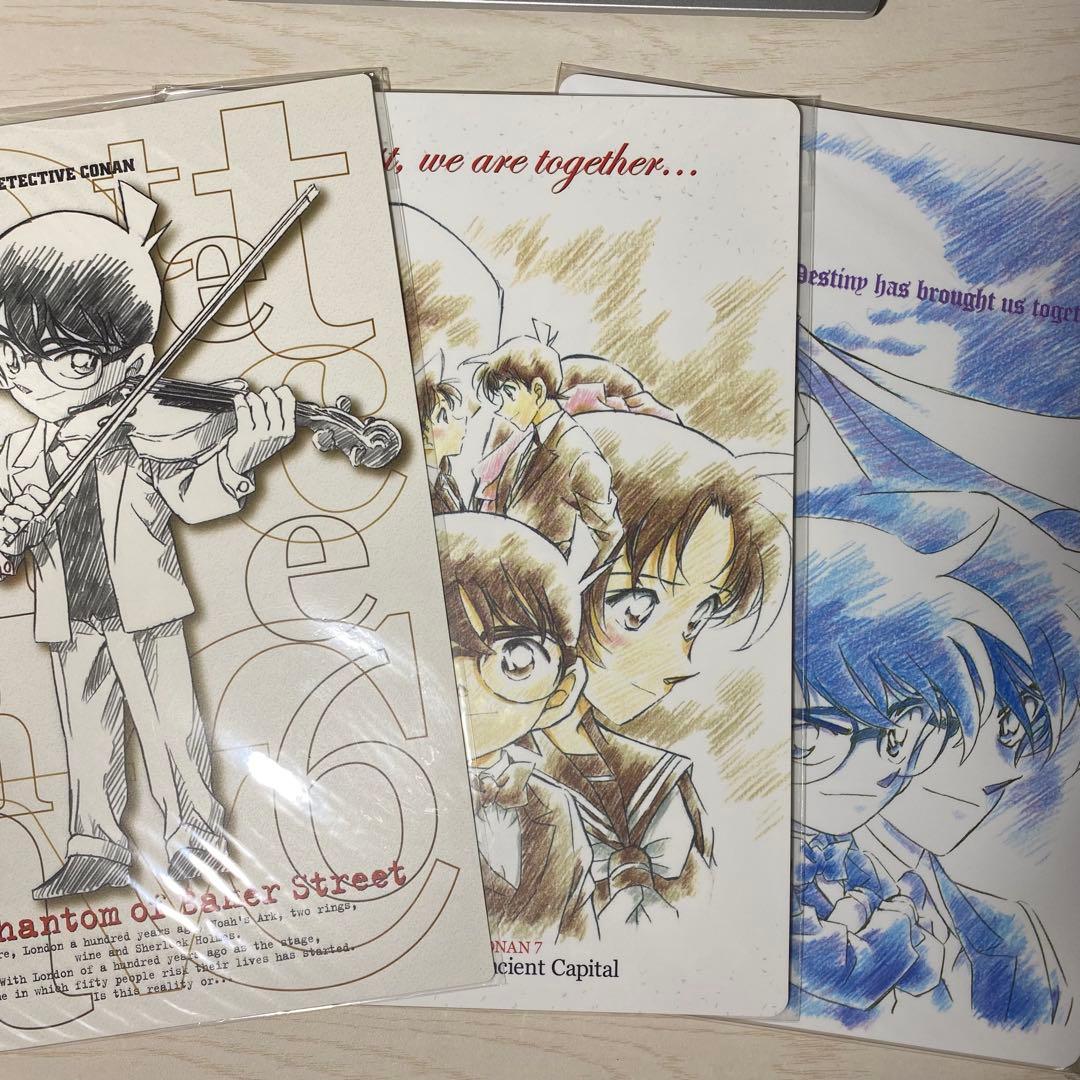 名探偵コナン 迷宮の十字路 下敷き 缶バッジ ノート 名探偵コナン 迷宮