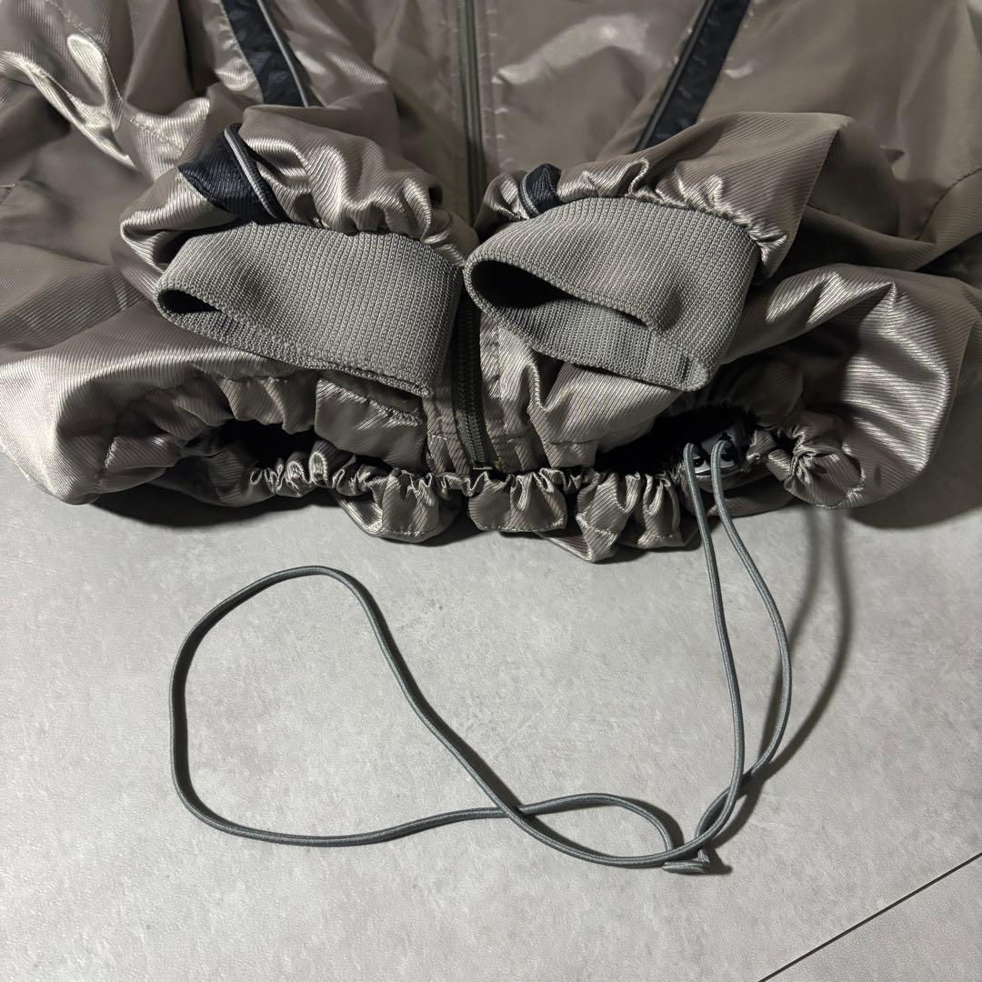 00s NIKE shell jacket 短丈 ドローコード テック y2k - メルカリ