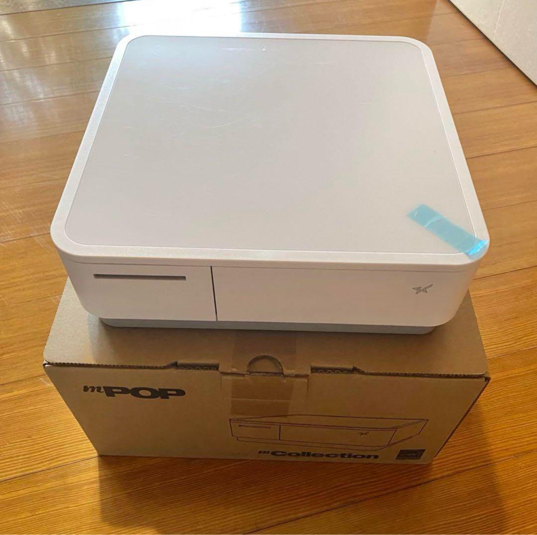 mPOP10 キャッシュドロワ 一体型プリンタ　ホワイト スター精密 美品！ Amazon.co.jp: スター精密 キャッシュドロア一体型レシートプリンター
