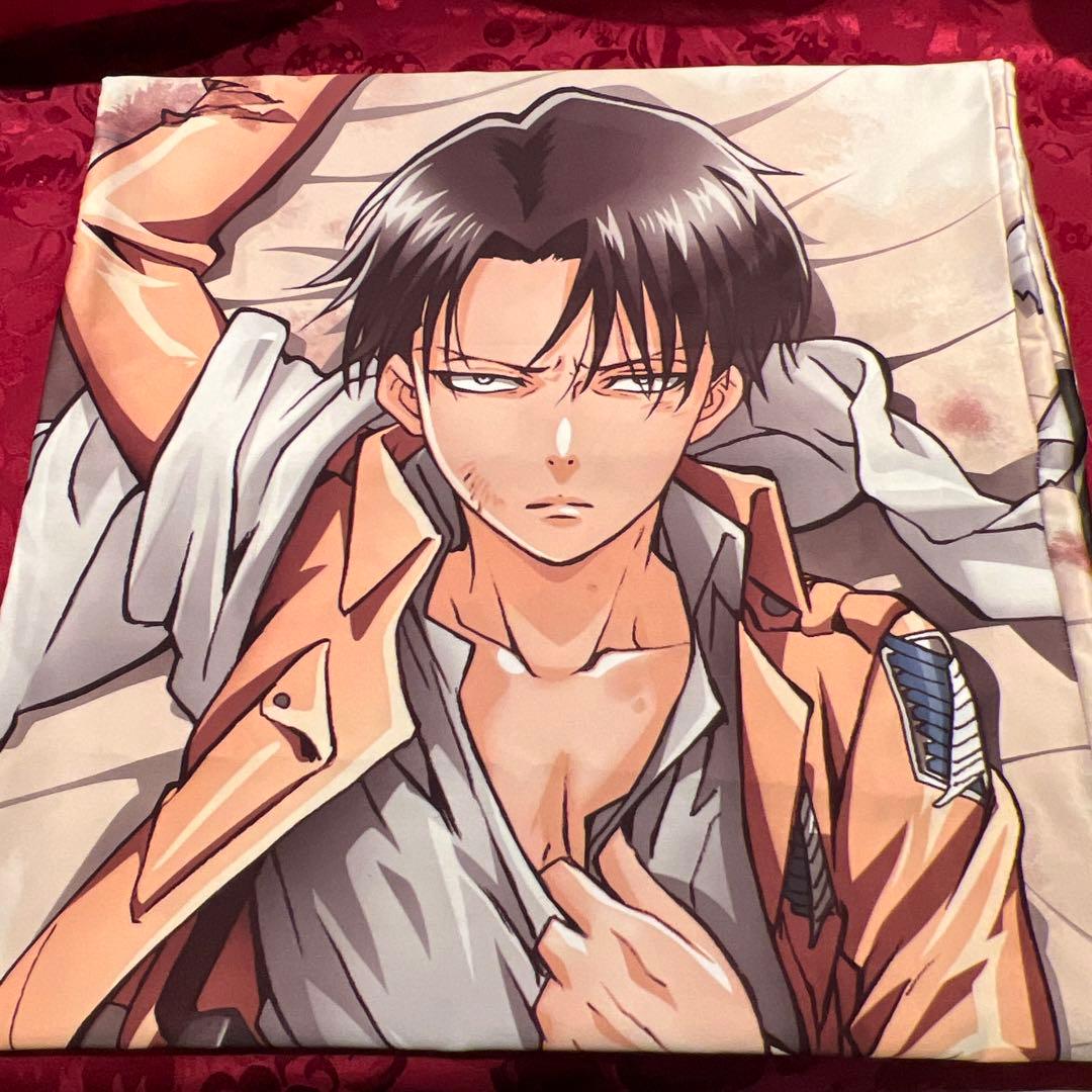 ♡様専用】進撃の巨人 リヴァイ 抱き枕カバー - メルカリ