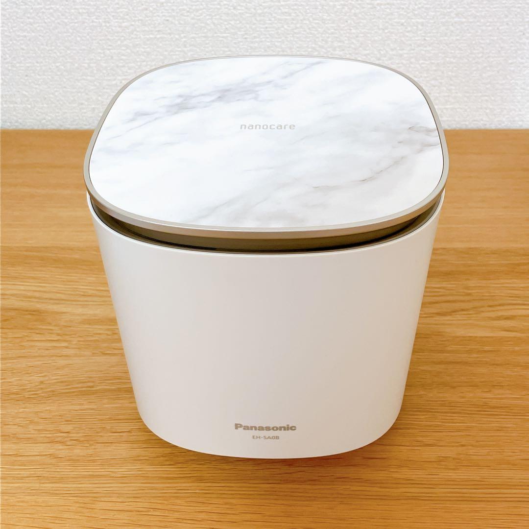 【美品】Panasonic スチーマーナノケア EH-SA0B