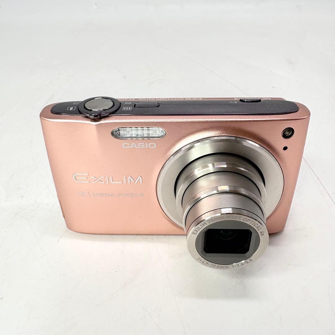 【極美品！・付属品完備】 CASIO カシオ EXILIM EX-Z400ピンク
