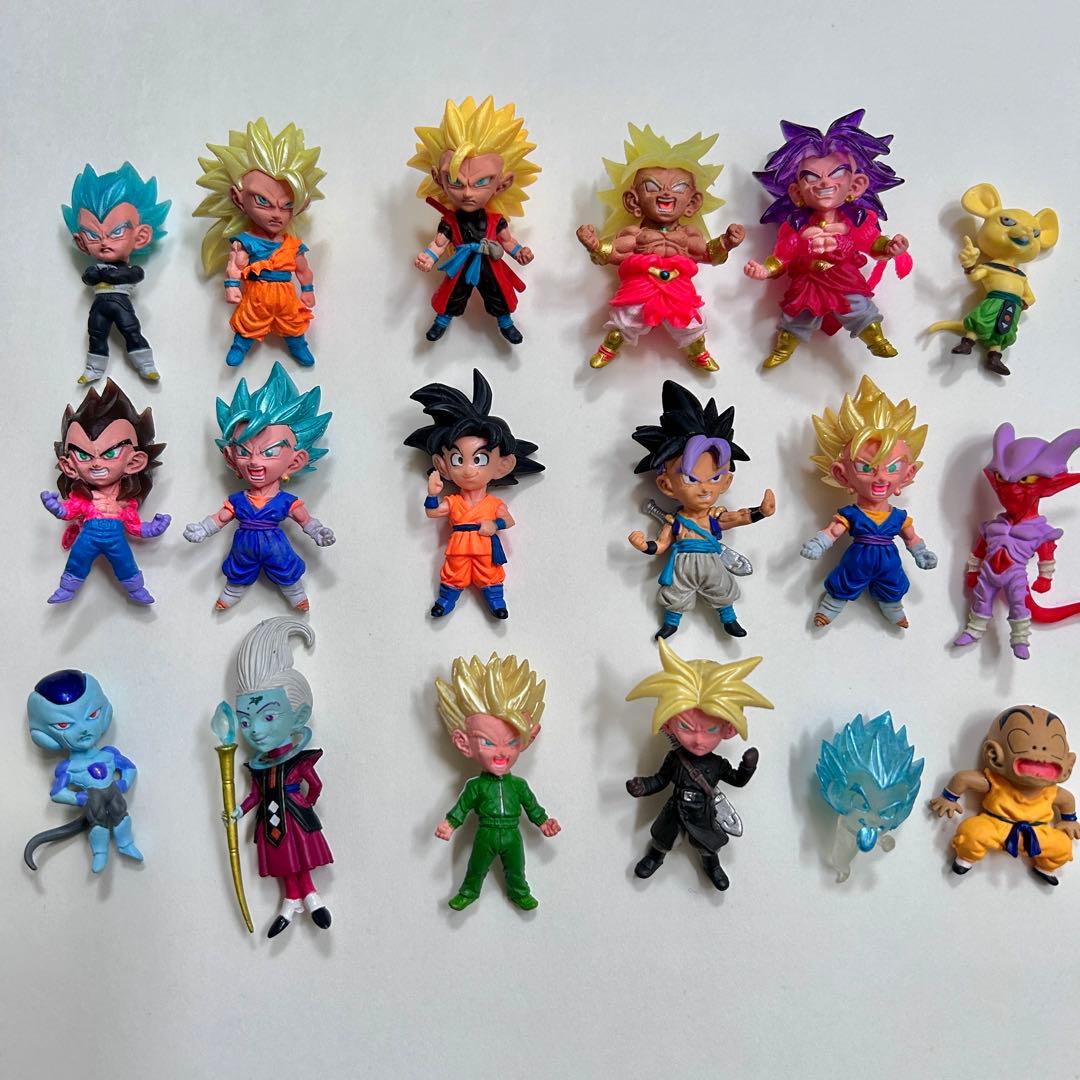 ドラゴンボール ミニフィギュア セット 18体 ミニチュア ガチャ