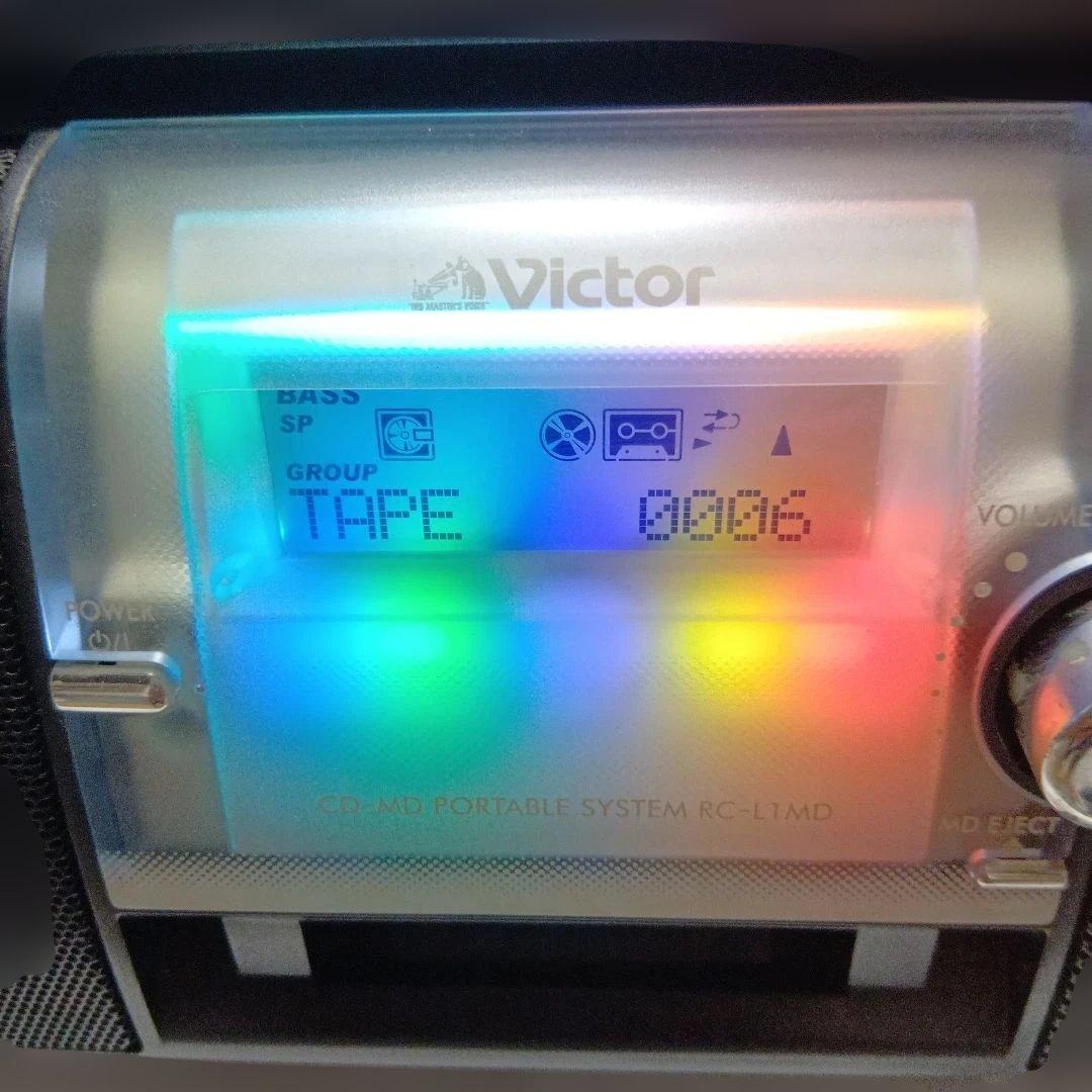 Victor CD・MDポータブルシステム RC-L1MDキャサリン