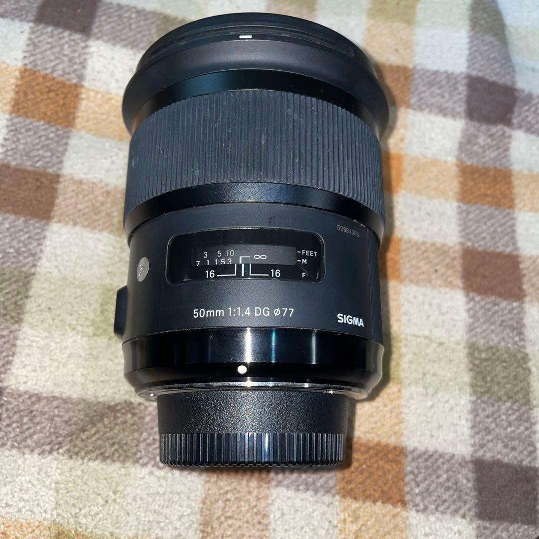 【美品】SIGMA Art単焦点50mm F1.4